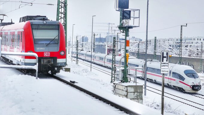 Allgäu Schnee bereitet auch der Bahn Probleme RADIO