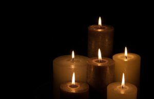 Kerzen-Licht-Trauer